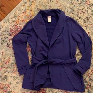 The North Face tie waist cardigan